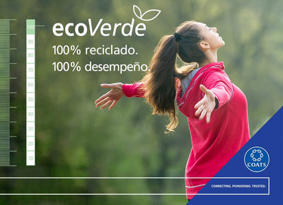 Coats presenta portafolio EcoVerde, con hilos de costura premium 100% recicladas