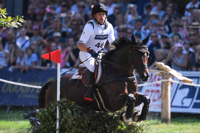 Germany’s Michael Jung rides his 2019 European Championship horse Chipmunk FRH in Luhmuhlen, (GER) and the pair aim to make history with a hatric gold in Tokyo (JPN). FEI/ Oliver Hardt/Getty Images