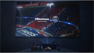 Socio oficial de Hisense, Paris Saint-Germain (PRNewsfoto/Hisense)