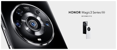 The newly launched HONOR Magic3 Series features HONOR's latest innovations.