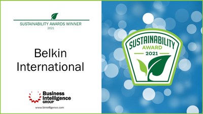 Belkin International Awarded Sustainability Leadership Award 