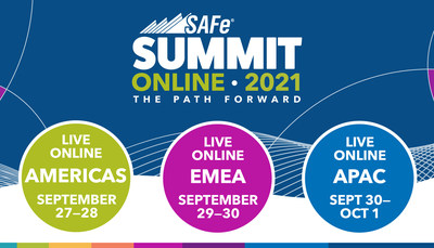 The two-day 2021 Global SAFe Summit will be online in three time zones, Americas, Europe, and Asia