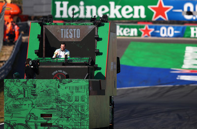 Heineken® and TIËSTO celebrate the return of Formula 1® to Zandvoort, with a unique performance live streamed directly from the track from the F1 Heineken Dutch Grand Prix