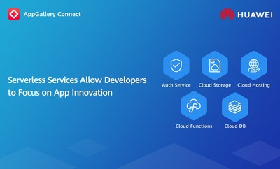 Servicios sin servidor de AppGallery Connect (PRNewsfoto/Huawei consumer business group)