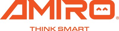 Logo and slogan of AMIRO brand